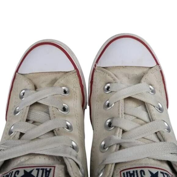 Converse Shoes Kids 13 Sneaker Chuck Taylor All Star Canvas Casual White Lace Up - Picture 10 of 13